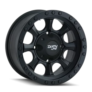 Dirty Life – IRONMAN – Black – 14″x7″ 13mm – All weather Wheels – 9300-47100MB